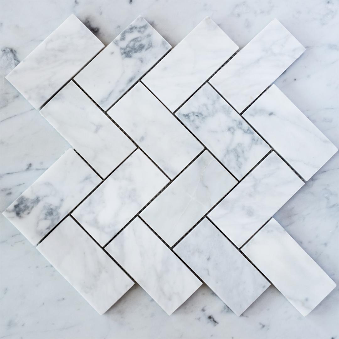 Carrara - Herringbone