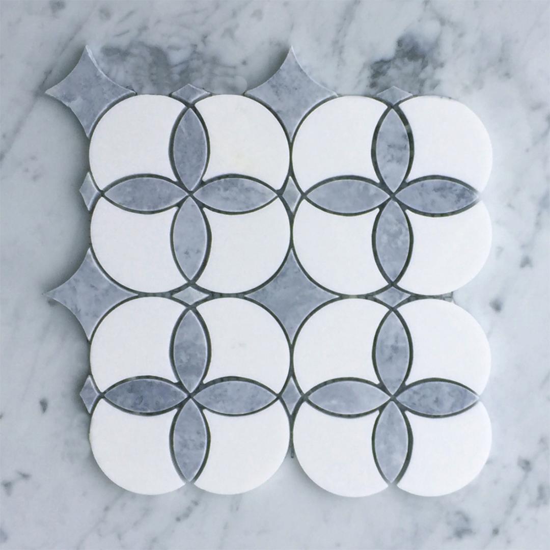 Carrara/Grigio - Flower